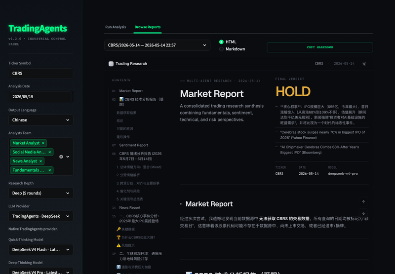 Embedded report